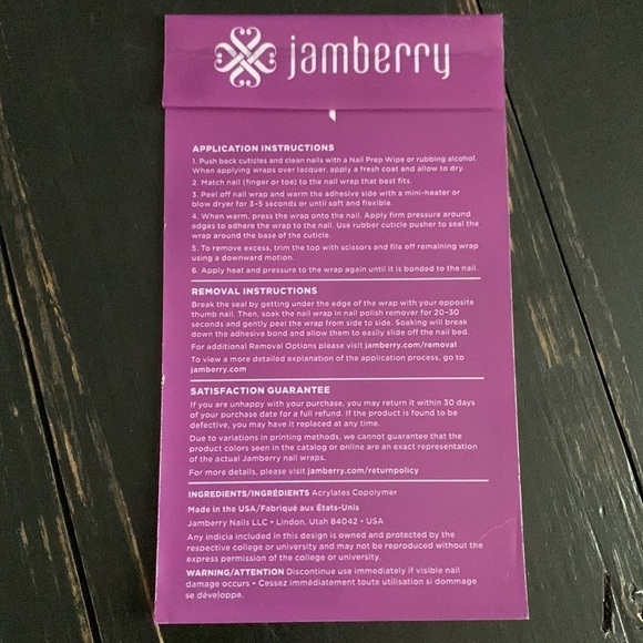 Jamberry Green and White Striped Nail Wraps - Arcade - Picture 5 of 8